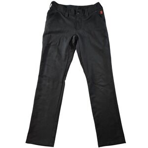 Chrome Industries Pants Mens 32x32 Black Chino Slim Polyester Canvas Pockets